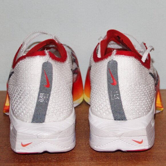 Nike ZoomX VaporFly Next% 3 \'Ekiden Pack\' Mens 13 White Habanero Red